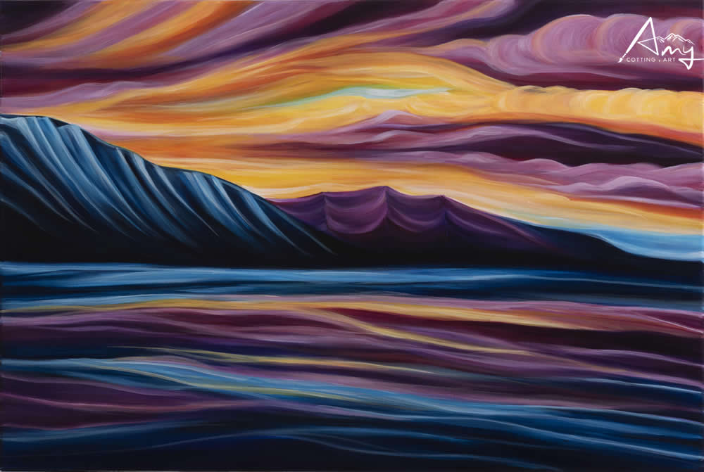 Liquid Sunset - Amy Cotting